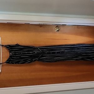 Long lightweight Casual Dress with Spaghetti Straps...Size L